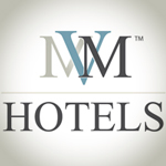 MVM Hotels logo design thumbnail